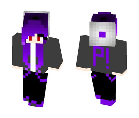 Download Purple P!ATD Emo Minecraft Skin for Free. SuperMinecraftSkins