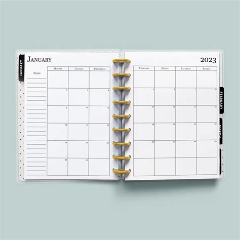 2023 Calendar Printable - Free Simple Print Monthly Calendars