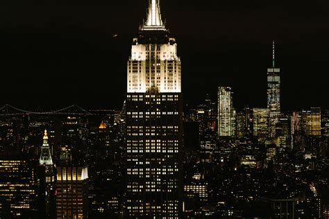 New York City Night Time Wallpaper - Mural Wall