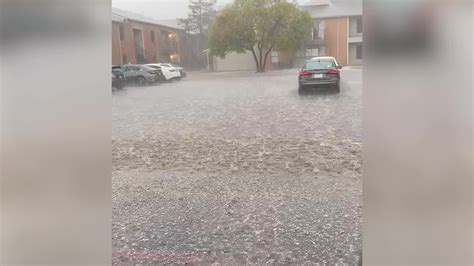 Easter Hailstorm Hits Lubbock, Texas - Videos from The Weather Channel