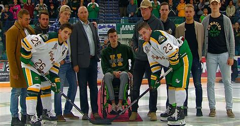 Humboldt Broncos Survivors Take Part In Ceremonial Face-Off In Team's ...