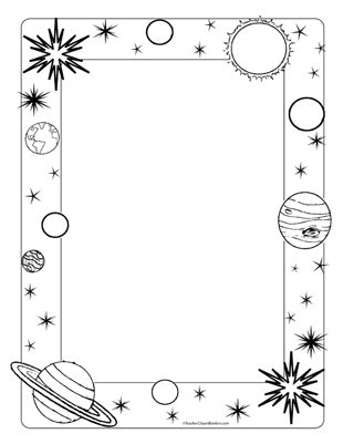 Pararectal Space Borders Clipart