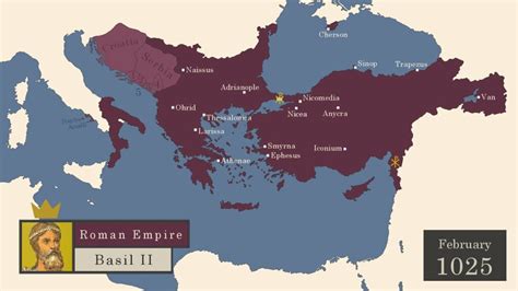 The History of the Byzantine Empire (or East Roman Empire): An Animated ...