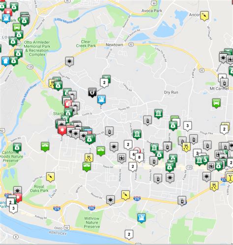 Crime Map for August 1-31, 2019 (Hamilton County Sheriff's Office ...