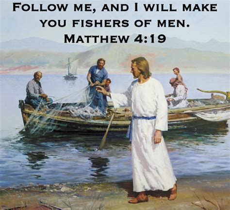 Follow me, and I will make you fishers of men | Fishers, Fisherman ...