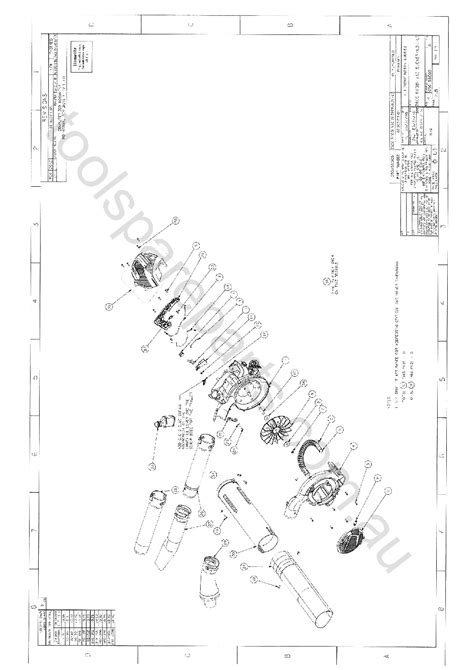 Ryobi RBV26 Spare Parts