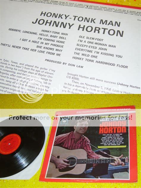 Johnny Horton Honky Tonk Man Records, LPs, Vinyl and CDs - MusicStack