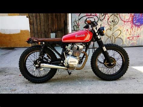 Tmx 125 Cafe Racer Build | Webmotor.org