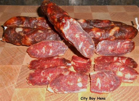 What follows is a DETAILED chronicle of our salami making experience ...