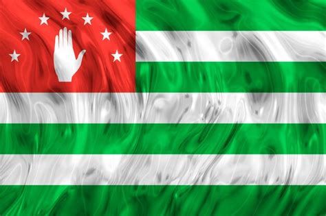 Premium Photo | National flag of abkhazia background with flag of abkhazia