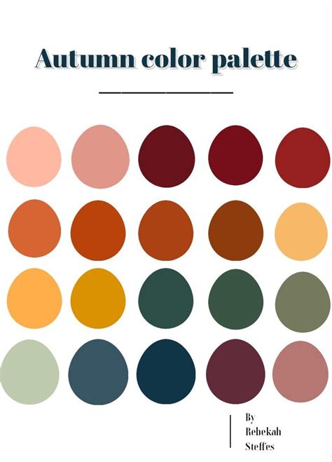 Color pallet Retro fall colors. Burnt orange Navy Blue Forest Olive ...