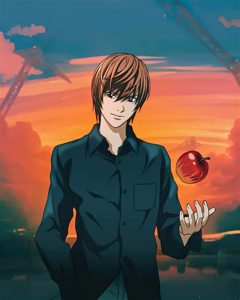 Light Yagami, art, facial expression, Anime, Deathnote anime, Deathnote ...