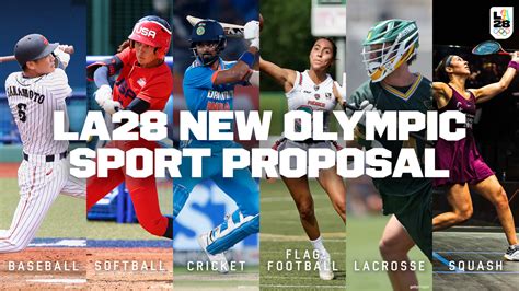 LA 2028 Olympics propose adding flag football, baseball, softball, more ...