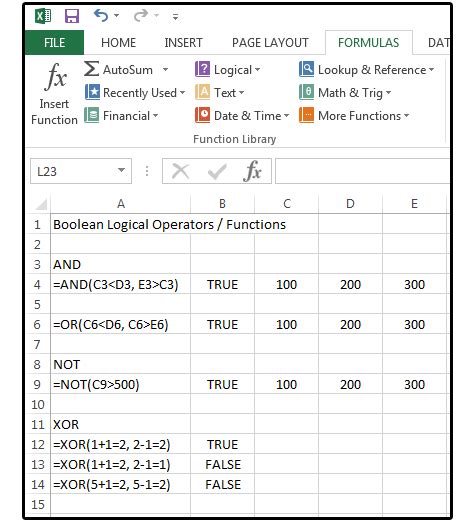 Excel Boolean logic: How to sift spreadsheet data using AND, OR, NOT ...