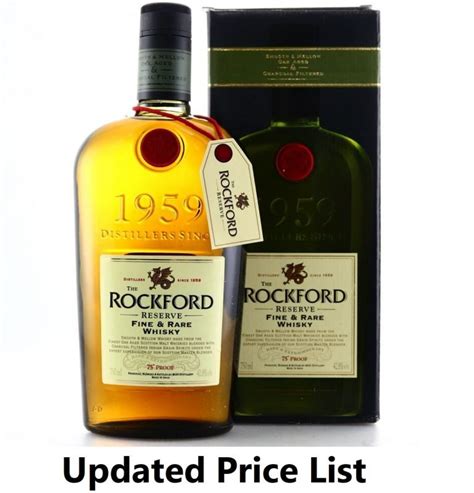 Rockford Whiskey Price in India - (Updated List)