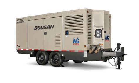 Doosan maximizes trailer space with new portable air compressor