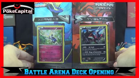 Pokemon Battle Arena Decks Xerneas vs Yveltal Opening / Review - YouTube