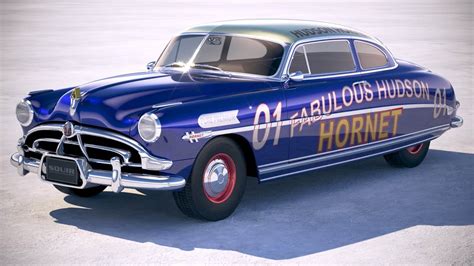 Hudson Hornet 1951-1954 Bonneville 3D Model by SQUIR