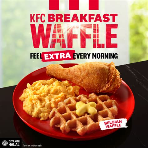 Your Mornings Just Got A Little Extra With KFC's Belgian Waffles For ...