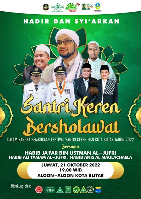 Festival Santri Keren 2022 dalam Rangka Hari Santri Nasional – Info Blitar