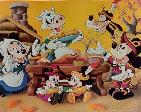 Mickey Mouse Thanksgiving Desktop Wallpapers - Top Free Mickey Mouse ...