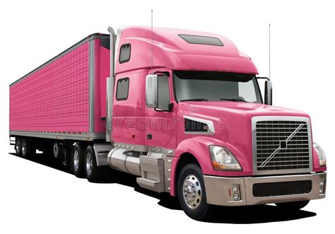 Pink Semi Truck Stock Illustrations – 83 Pink Semi Truck Stock ...