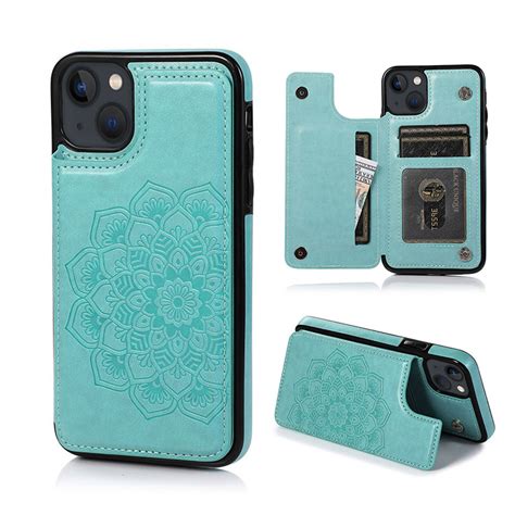 iPhone 13 Mini Case - Casebus - Classic Mandala Wallet Phone Case ...