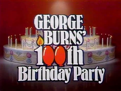 George Burns' 100th Birthday Party (1979)