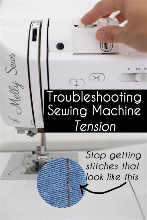 A Step By Step Guide to Understanding Sewing Thread Tension - Melly Sews