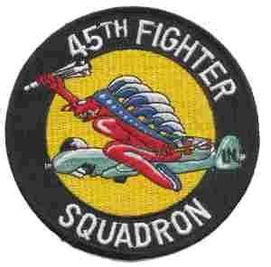 45th Fighter Squadron USAF Fighter Patch – Saunders Military Insignia