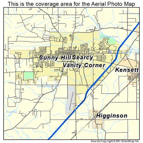 Aerial Photography Map of Searcy, AR Arkansas