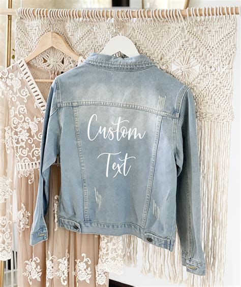 Wedding Favorites: Custom Denim Jackets