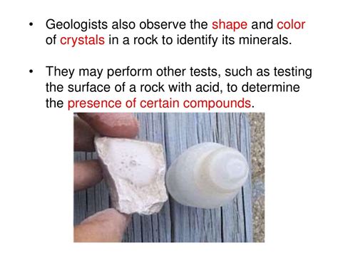 Classifying Rocks