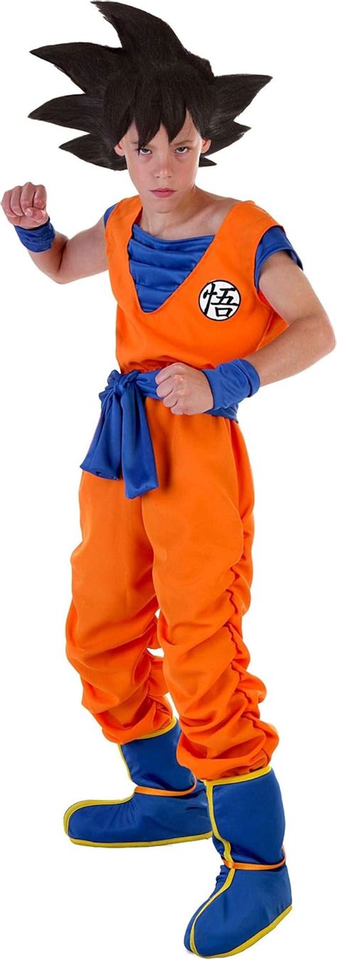 Buy Goku Costume for Kids Boys Dragon Ball Z Costume X-Small Online at ...