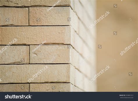 Brick Wall Corner Stock Photo (Edit Now) 593881913