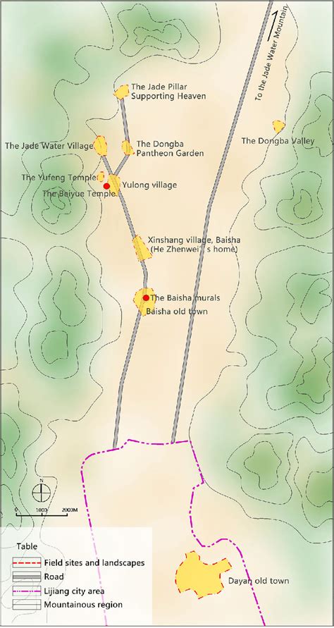 The tourist attractions at Lijiang. | Download Scientific Diagram