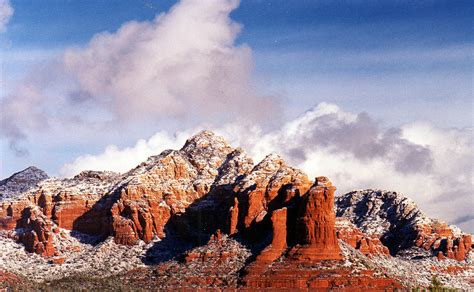 Sedona Snow Photograph by Patricia Stanton