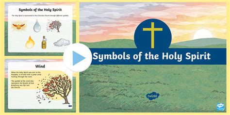 KS2 Symbols of the Holy Spirit Information PowerPoint