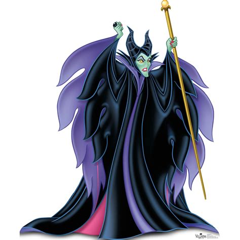 Maleficent - Disney Villains Cardboard Standup | Disney sleeping beauty ...