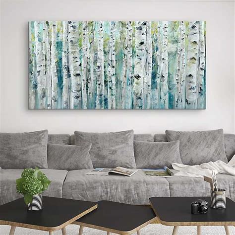 Spring Birches Canvas Art Print | Kirklands | Canvas art prints, Birch ...