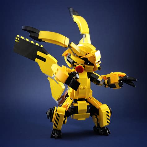 Mecha Pikachu Used Thunder! - EverydayBricks