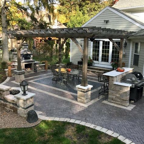 Top 60 Best Paver Patio Ideas - Backyard Dreamscape Designs