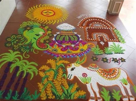 Pongal 2018: Beautiful Kolam and Rangoli designs to decorate during ...