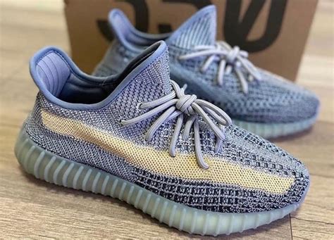 adidas Yeezy Boost 350 V2 Ash Blue Release Date - Sneaker Bar Detroit