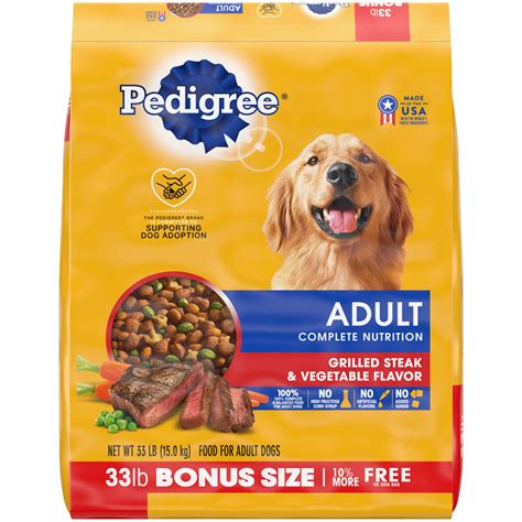 Buy PEDIGREE Complete tion Adult Dry Dog Food Roasted Chicken, Rice ...