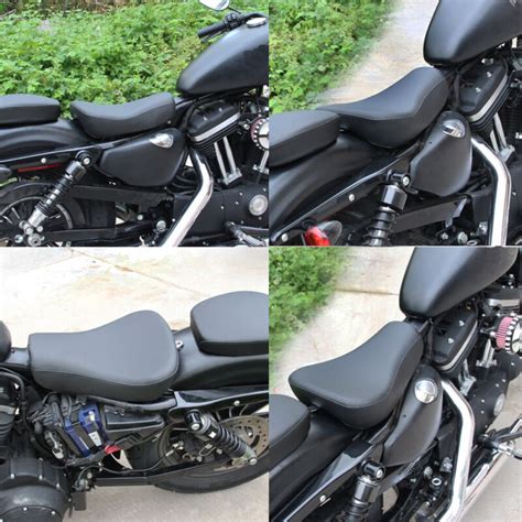 Front Driver Solo Seat For Harley Sportster 1200 883 Custom XL XR ...