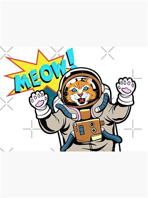 "Space cat" Poster for Sale by durkstars | Redbubble