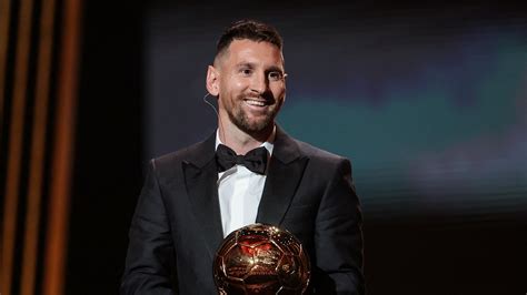 Ballon d’Or 2023: Lionel Messi wins record-extending eighth Ballon d’Or ...