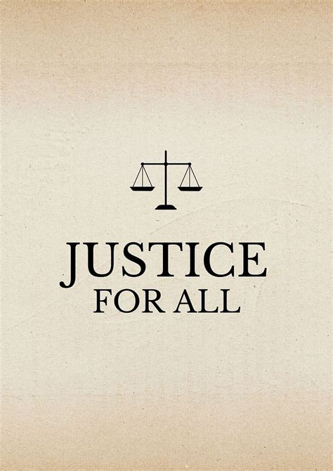 Justice all poster template | Free Photo Illustration - rawpixel