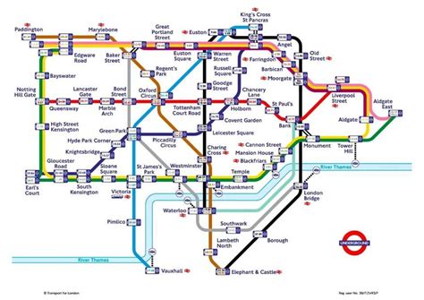 London Transport Zones 1 6 Map - Transport Informations Lane